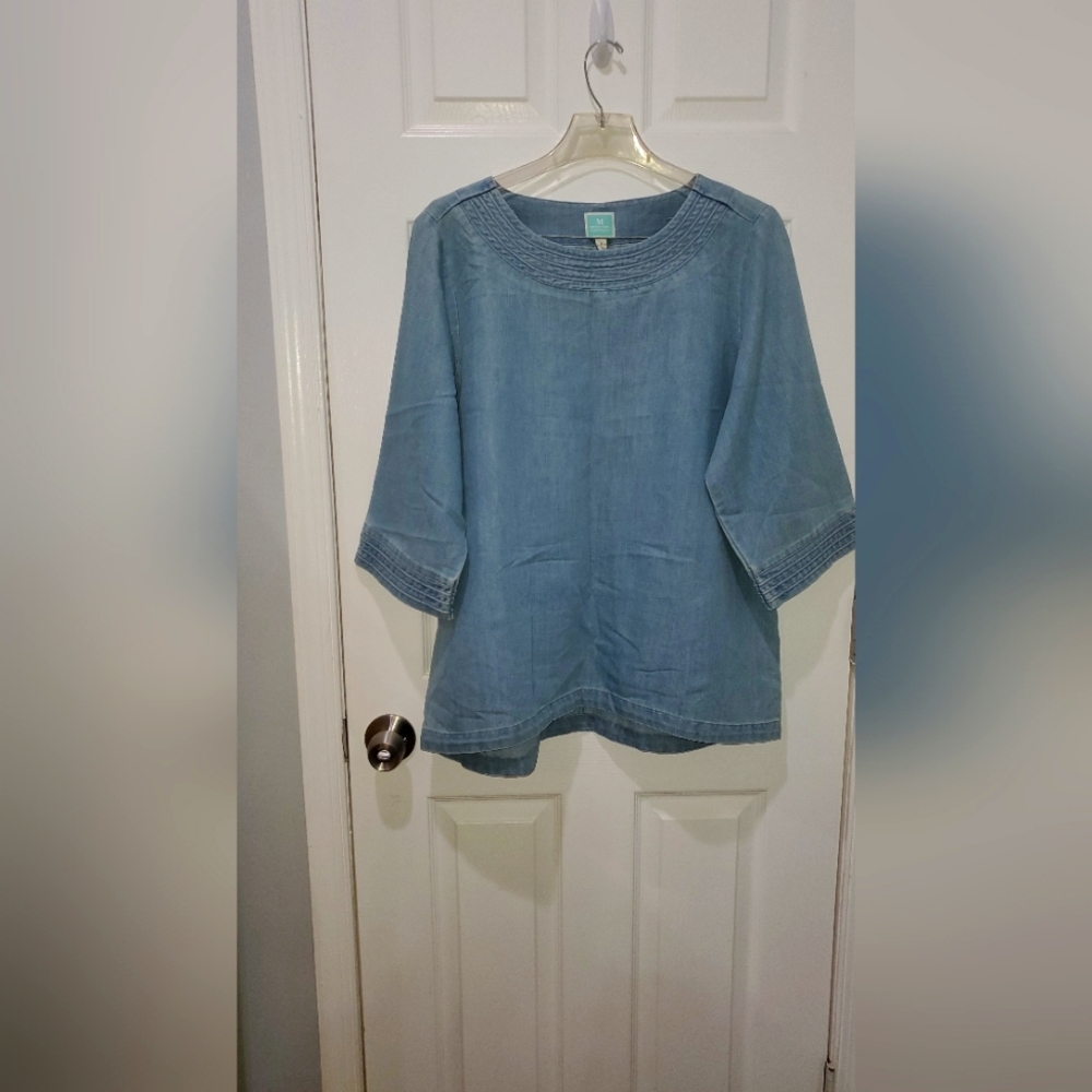 Denim Blouse
